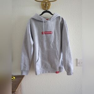 The Marathon Clothing Hoodie Gray Pullover Nipsey Hussle unisex Small